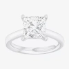 Modern Bride Solitaire Ring (g-h / Si1-si2) Womens 2 Ct. T.w. Lab Grown White Diamond 14k Gold Princess Solitaire In White