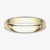 Modern Bride Womens 3mm 10k Gold Wedding Band In Gold