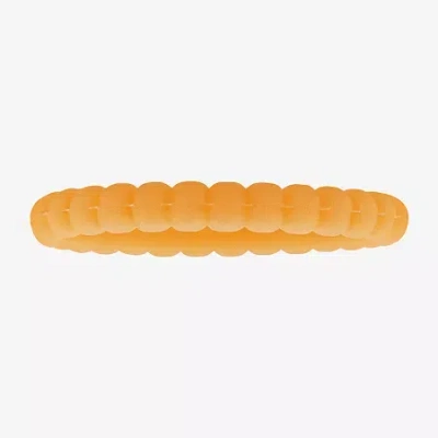 Modern Bride Womens 3mm Silicone Wedding Band In Orange