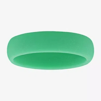 Modern Bride Womens 6mm Silicone Wedding Band In Transparent