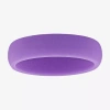 Modern Bride Womens 6mm Silicone Wedding Band In Transparent