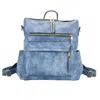 Modern + Chic Women's Brielle Convertible Bag In Sky Blue In Blue
