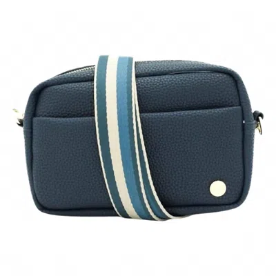 Modern + Chic Women's Willow Convertible Crossbody Bag In Navy Blue