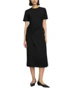Modern Citizen Bashir Open-side Jersey Dress In Black