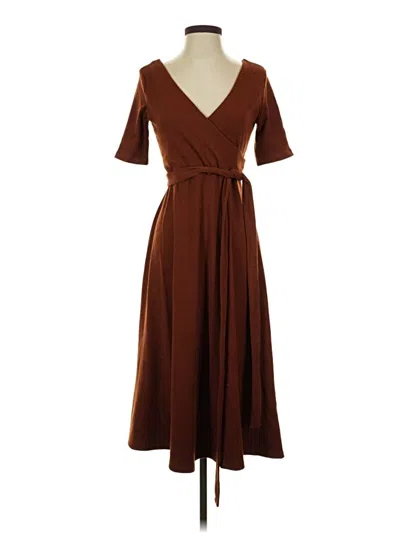 Pre-owned Modern Citizen Casual Dress In Brown