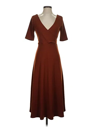 Pre-owned Modern Citizen Casual Dress In Brown