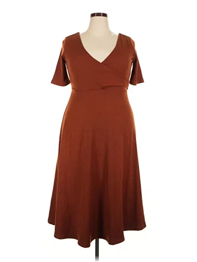 Pre-owned Modern Citizen Casual Dress In Brown