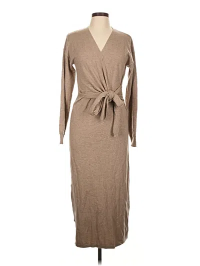 Pre-owned Modern Citizen Casual Dress In Tan