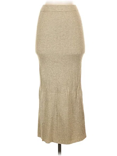 Pre-owned Modern Citizen Casual Skirt In Tan