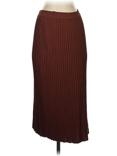 Pre-owned Modern Citizen Formal Skirt In Brown