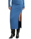 MODERN CITIZEN KIKI RUCHED MIDI SKIRT