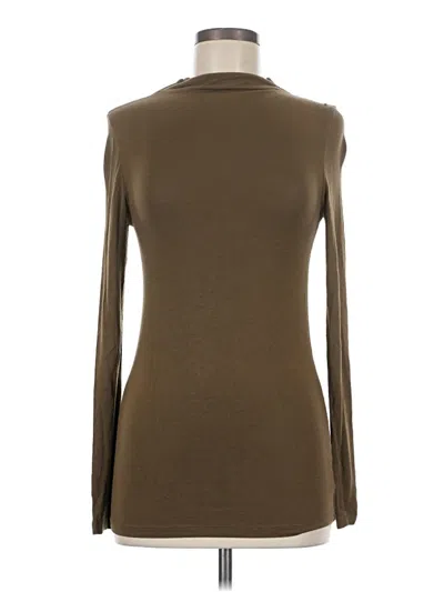 Pre-owned Modern Citizen Long Sleeve Turtleneck In Brown