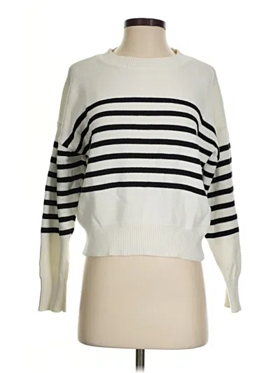 Pre-owned Modern Citizen Pullover Sweater In White