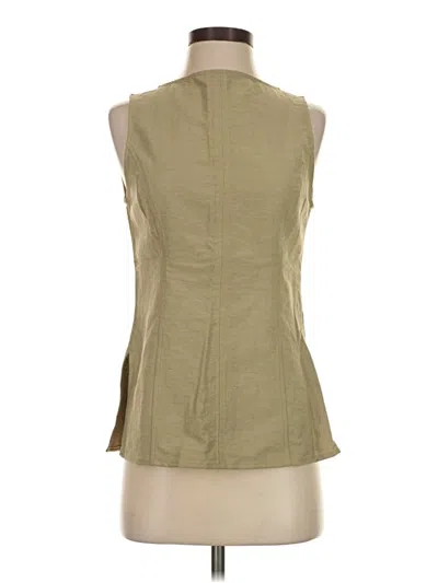 Pre-owned Modern Citizen Sleeveless Blouse In Tan
