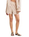 MODERN CITIZEN TAI HIGH-WAISTED STRIPED SHORT