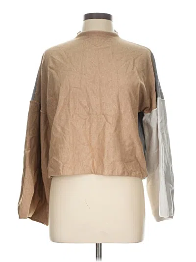 Pre-owned Modern Citizen Turtleneck Sweater In Tan