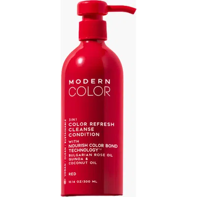 Modern Color 3-in-1 Color Refresh, Cleanse, And Condition In Red