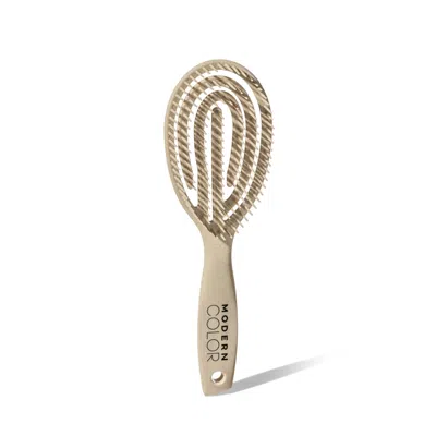 Modern Color Women's Neutrals Eco-friendly Wheat-straw Professional Detangling Brush