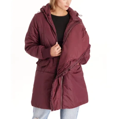 Modern Eternity Maternity Faith In Burgundy