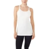 Modern Eternity Maternity Hannah Rayon Yoga Nursing Tank In White