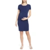 Modern Eternity Maternity Juliet Nursing Dress In Navy