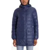Modern Eternity Maternity Modern Eternity Ashley 3-in-1 Down Lightweight Maternity Jacket In Blue