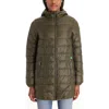 Modern Eternity Maternity Modern Eternity Ashley 3-in-1 Down Lightweight Maternity Jacket In Green