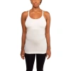 Modern Eternity Maternity Modern Eternity Ava Maternity And Nursing Racer Back Nursing Tank In White