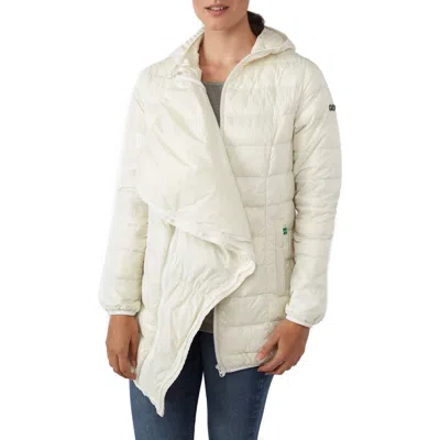 Modern Eternity Maternity Modern Eternity Lightweight Down 3-in-1 Maternity/nursing Jacket In White