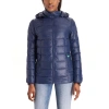 Modern Eternity Maternity Modern Eternity Lola 5-in-1 Down Maternity Jacket In Blue