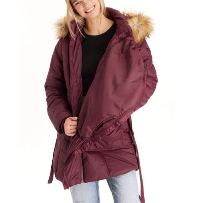 Modern Eternity Maternity Rachel In Burgundy