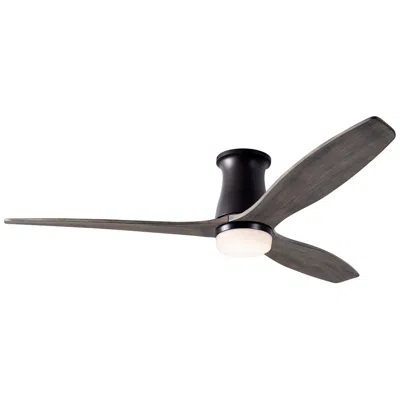 Modern Fan 54"  Arbor Dc Bronze Graywash Led Hugger Fan With Remote