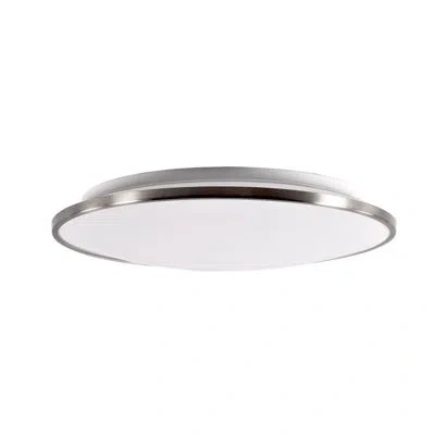 Modern Forms 1-light Led Dimmable Flush Mount In Brushed Nickel
