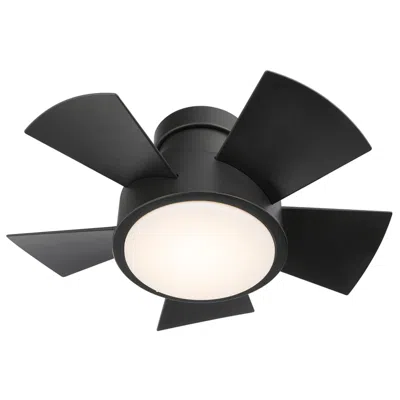 Modern Forms 26"  Vox Matte Black 3500k Smart Hugger Ceiling Fan