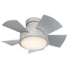 Modern Forms 26"  Vox Titanium 3500k Led Smart Ceiling Fan