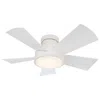 Modern Forms 38"  Vox Matte White 3500k Led Smart Ceiling Fan