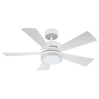 Modern Forms 42"  Wynd White 2700k Led Smart Ceiling Fan - Made To Order