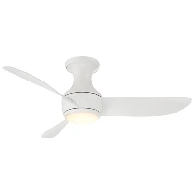 Modern Forms 44"  Corona White Led Smart Hugger Ceiling Fan Made To Order