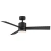 Modern Forms 52"  Axis Black 3000k Led Smart Ceiling Fan