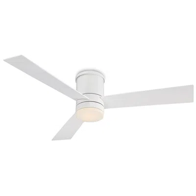 Modern Forms 52"  Axis Matte White 2700k Led Hugger Smart Ceiling Fan