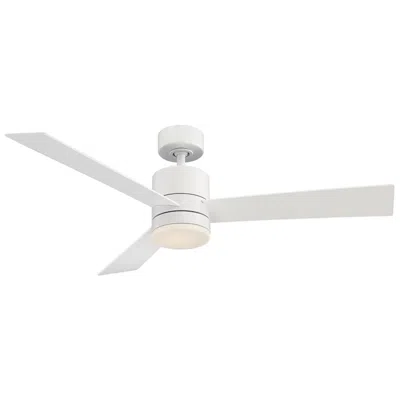 Modern Forms 52"  Axis Matte White Led Wet Rated Smart Ceiling Fan