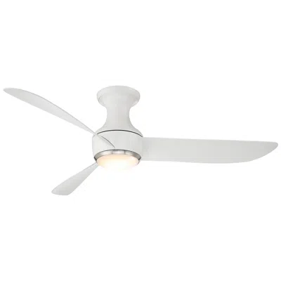 Modern Forms 52"  Corona White/nickel 2700k Led Smart Wet Fan Made To Order