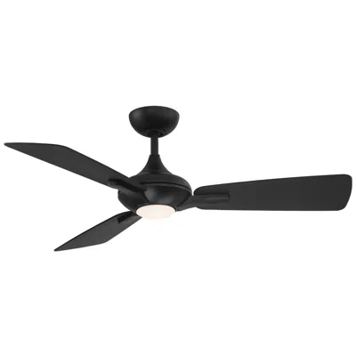 Modern Forms 52"  Mykonos Black 2700k Led Smart Ceiling Fan Made To Order