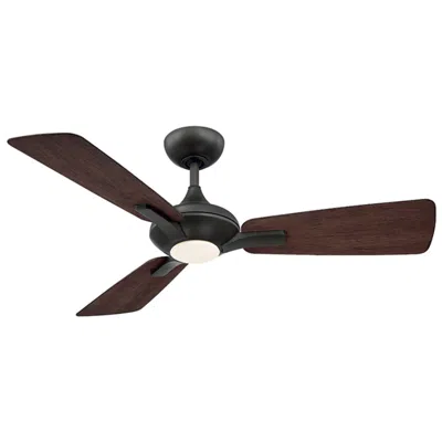 Modern Forms 52"  Mykonos Bronze Led Wet Location Smart Ceiling Fan