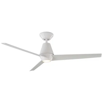 Modern Forms 52"  Slim White 3000k Led Smart Indoor/outdoor Ceiling Fan