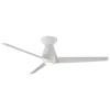 Modern Forms 52"  Slim White Led Smart Flush Ceiling Fan
