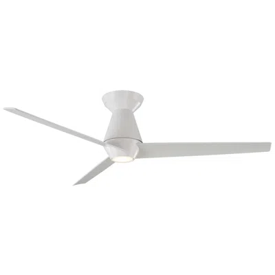 Modern Forms 52"  Slim White Led Smart Flush Ceiling Fan