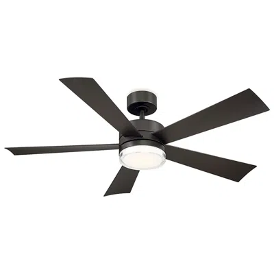 Modern Forms 52"  Wynd Bronze 2700k Led Smart Ceiling Fan - Made To Order