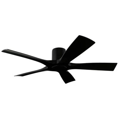 Modern Forms 54"  Aviator 5 Flush Black Smart Ceiling Fan