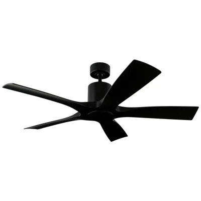 Modern Forms 54"  Aviator Matte Black Smart Indoor-outdoor Ceiling Fan